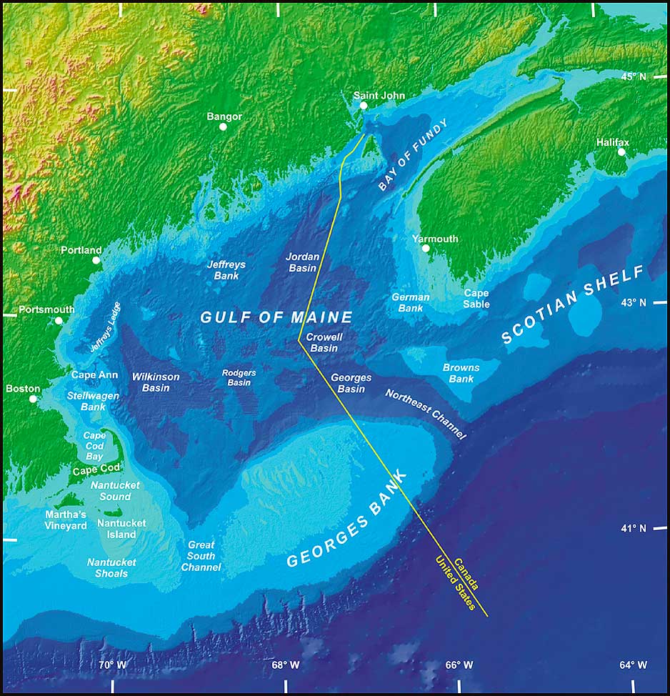 Gulf of Maine_map
